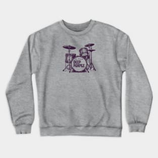 Ian Paice Deep Purple, early Crewneck Sweatshirt